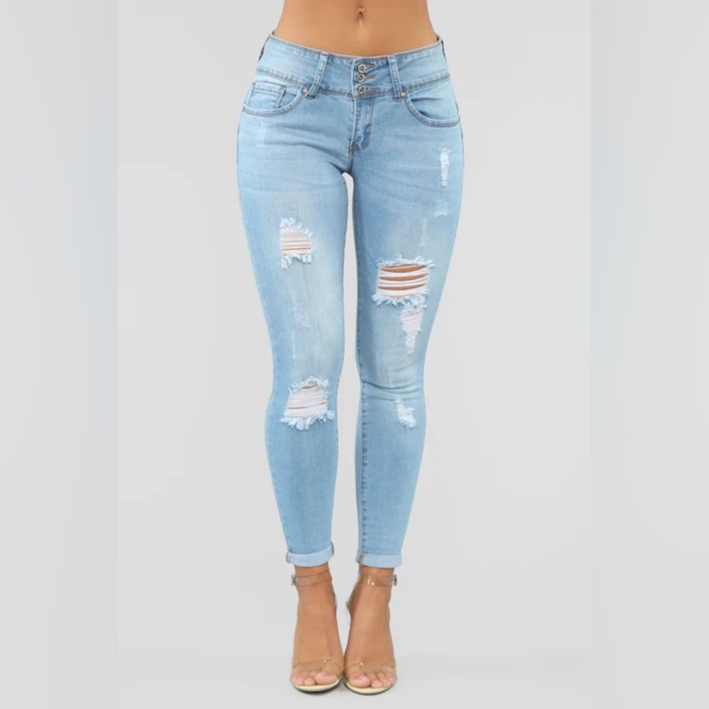 Turnin' Heads Low Rise Jeans
